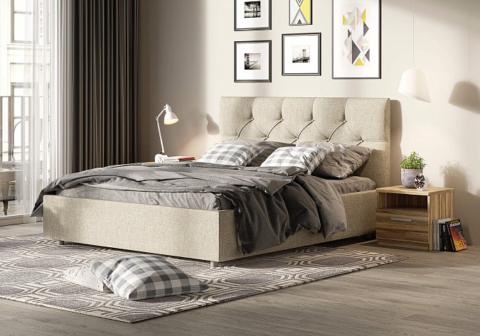 Двуспальная кровать Bari 180х190 с основанием в Вологде - изображение 7