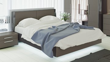Кровать Наоми 1600, цвет Фон серый, Джут СМ-208.01.01 в Вологде