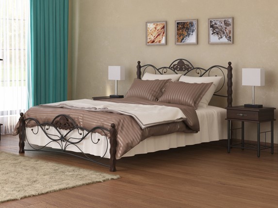Кровать в спальню Garda 2R 160х200, венге в Вологде - изображение