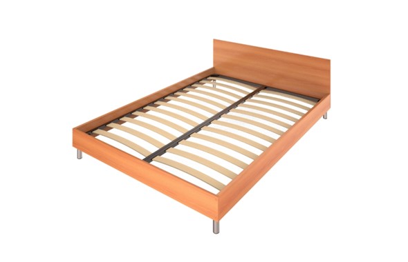 Кровать 2-х спальная Аспект-Аспирант АС-52, Миланский орех в Вологде - изображение
