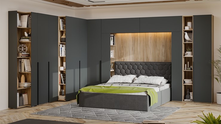 Набор мебели в спальню Порто №2 в Вологде - изображение