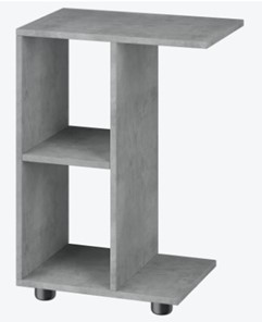 Столик для кровати Ник цвет бетон в Вологде - предосмотр