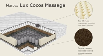 Матрас Lux Cocos Massage 24 в Вологде - предосмотр 2