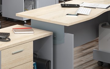 Мебель для персонала OFFIX-NEW для 4 сотрудников с двумя шкафами в Вологде - предосмотр 2