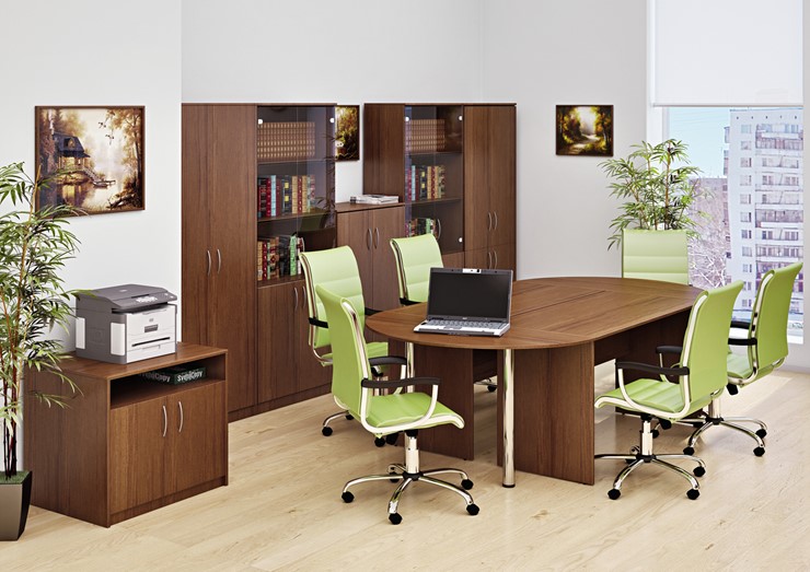 Мебель для переговорной Nova S, Орех Гварнери в Вологде - изображение