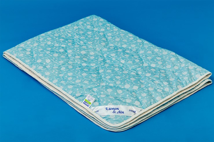 Одеяло легкое двуспальное Хлопок &  Лен в Вологде - изображение 2