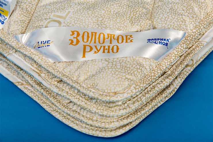 Одеяло всесезонное полутороспальное Золотое Руно в Вологде - изображение 1