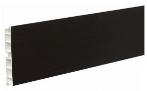 Цоколь ПВХ (цвет Черный) 4 м (H-100) в Вологде