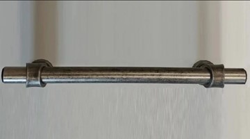 Ручка-скоба (128 мм), античное серебро Прованс в Вологде