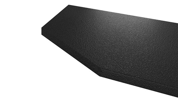 Столешница торцевая 40х600х1500 левая (Черный) С(п)40Т_60-150L в Вологде - изображение