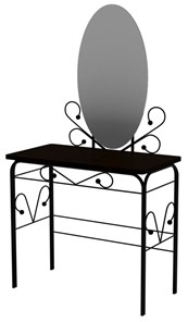 Дамский столик черный, венге в Вологде