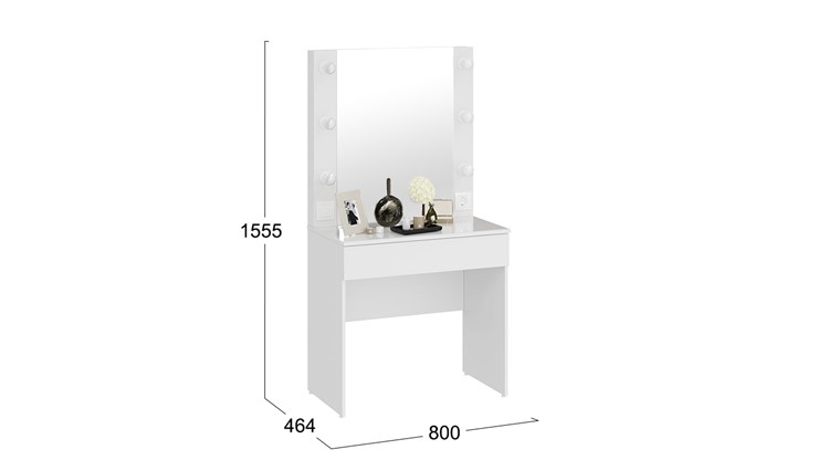 Столик туалетный Марго (Белый) в Вологде - изображение 3