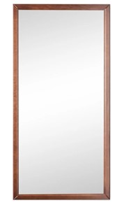 Зеркало навесное Ника (Средне-коричневый) 119,5 см x 60 см в Вологде - предосмотр