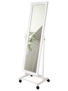 Напольное зеркало в спальню BeautyStyle 27 (135х42,5см) Белое в Вологде - предосмотр 6