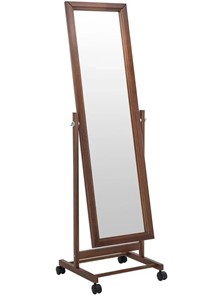 Зеркало напольное BeautyStyle 27 (135х42,5см) Средне-коричневый в Вологде