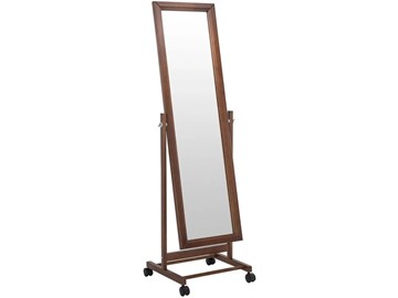 Напольное зеркало в спальню В 27Н (средне-коричневый) в Вологде - предосмотр