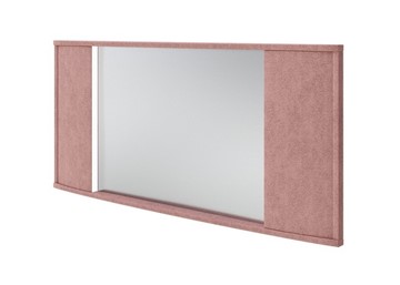 Зеркало настенное Vittoria с подсветкой, Рогожка (Levis 62 Розовый) в Вологде