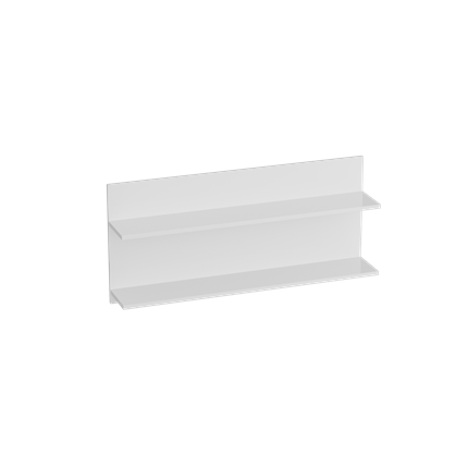 Полка Кёльн 980, Белый аляска/Белый глянец в Вологде - изображение