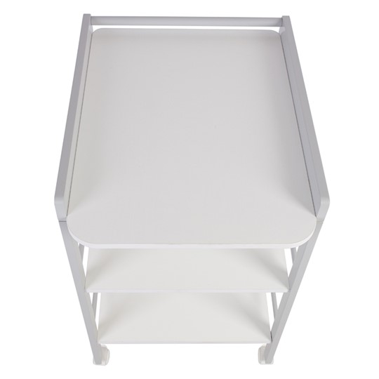 Пеленальный столик POLINI Kids Simple 1090 Серый / Белый в Вологде - изображение 6