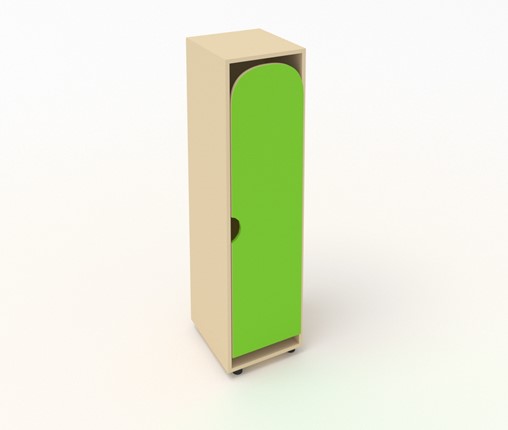 Шкаф-пенал детский ШГ1 Зеленая мамба в Вологде - изображение