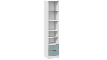 Комбинированный шкаф Марли (Белый/Серо-голубой) в Вологде - предосмотр 4