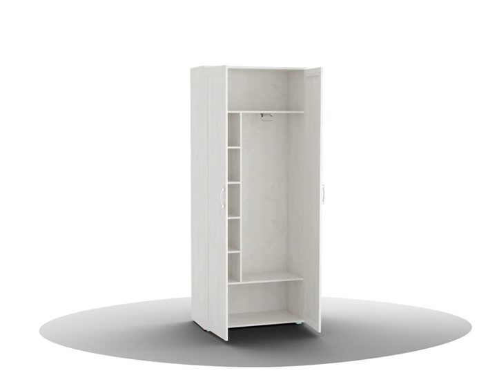 Шкаф для одежды Alpina, ШБ-02 (з), сосна санторини в Вологде - изображение 1
