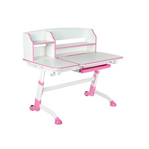 Детский стол-трансформер Amare II Pink с надстройкой в Вологде - предосмотр