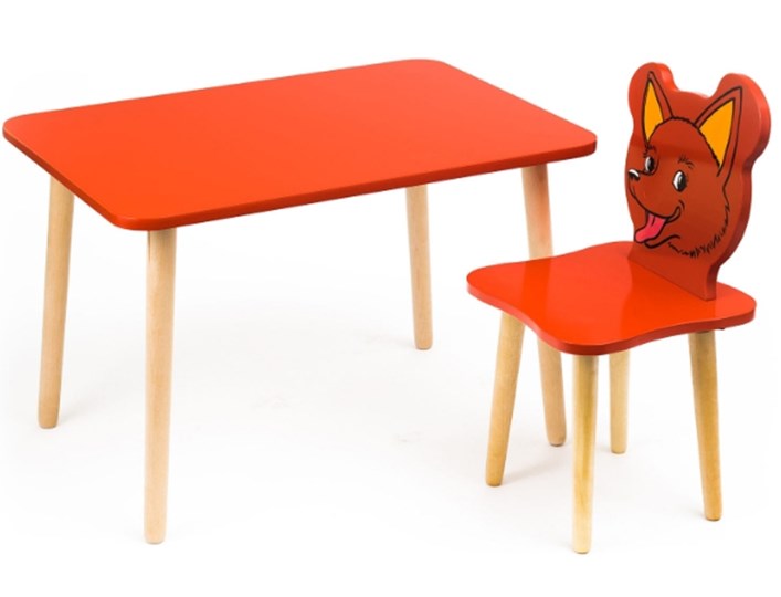 Детский стол Джери, Красный в Вологде - изображение 1