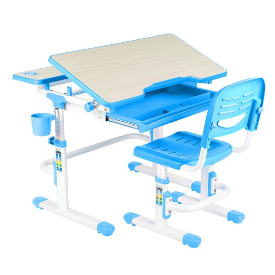 Растущая парта + стул Lavoro Blue в Вологде - изображение 2
