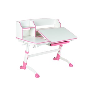 Детский стол-трансформер Amare II Pink с надстройкой в Вологде - предосмотр 2