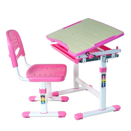 Растущая парта + стул Piccolino Pink в Вологде - изображение 4