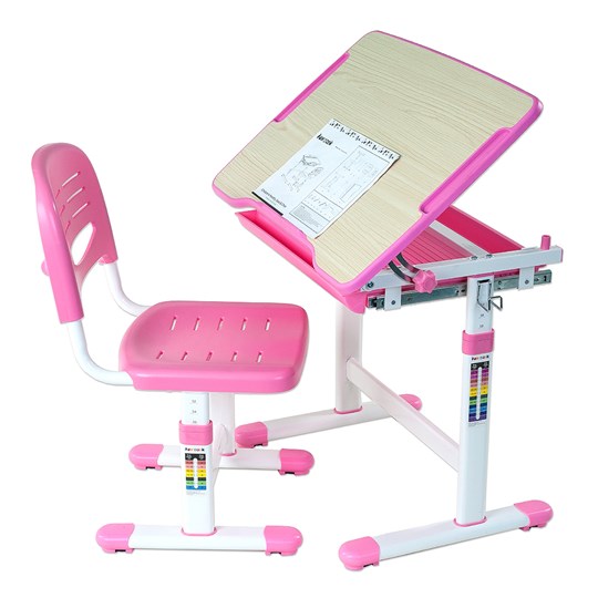 Растущая парта + стул Piccolino Pink в Вологде - изображение 3