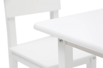 Детский стол и стул POLINI Kids Simple 105 S Белый в Вологде - предосмотр 1