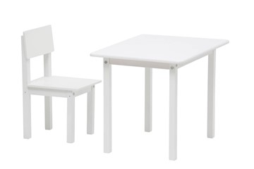 Детский стол и стул POLINI Kids Simple 105 S Белый в Вологде - предосмотр