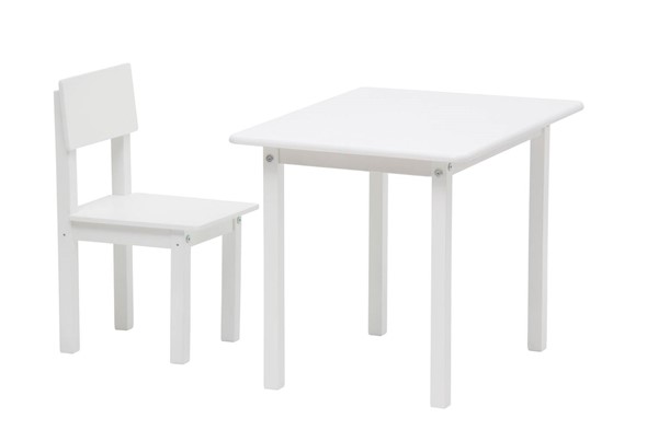 Детский стол и стул POLINI Kids Simple 105 S Белый в Вологде - изображение