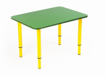 Растущий стол Кузя (Зеленый, Желтый) в Вологде - предосмотр