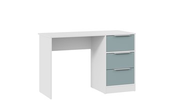 Письменный стол Марли Тип 1 (Белый/Серо-голубой) в Вологде - предосмотр 2