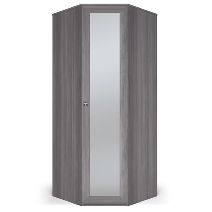 Шкаф угловой с зеркалом ПАРМА НЕО, лиственница темная в Вологде - изображение