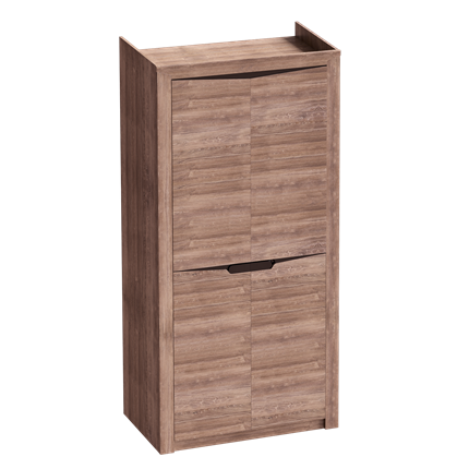 Шкаф распашной Соренто 2 дв, Дуб стирлинг в Вологде - изображение