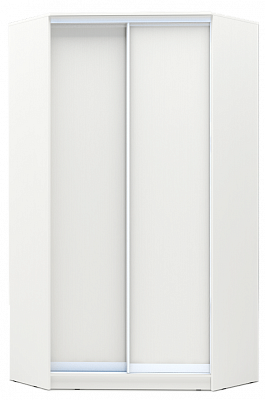 Шкаф угловой 2300х1103х1103, ХИТ У-23-4-11, белая шагрень в Вологде - изображение