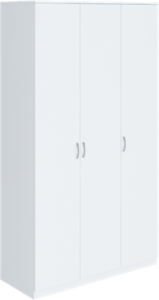Шкаф распашной Осло М01 (Белый) в Вологде - изображение