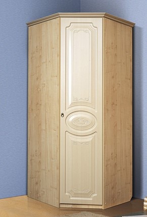 Шкаф угловой Ивушка-5, цвет Дуб беленый в Вологде - изображение