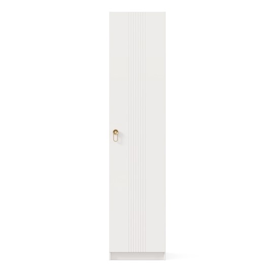 1-створчатый шкаф Айла ЛД 688.130.000, Белый, исполнение 1 в Вологде - изображение 1
