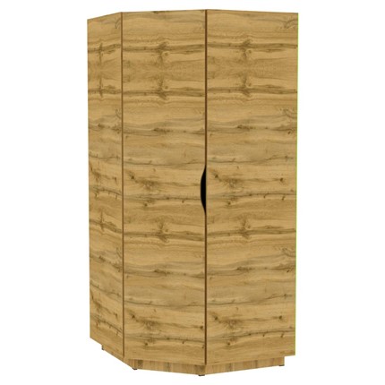 Распашной шкаф Аврора (H34) 1872х854х854, Дуб Вотан в Вологде - изображение