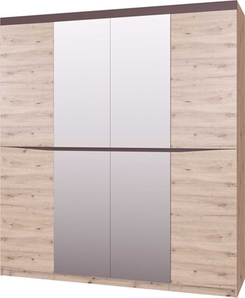 Шкаф четырехдверный Тиана ШР-4 (С зеркалом) в Вологде - изображение