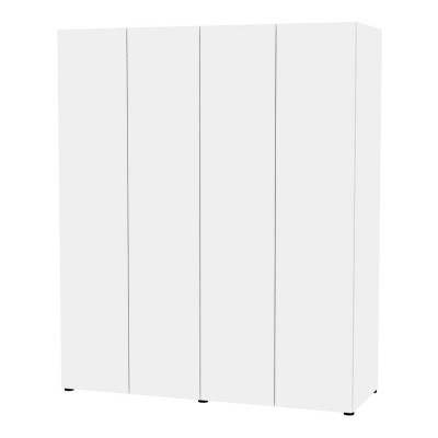 Шкаф 4-х дверный Erik H311 (Белый) в Вологде - изображение