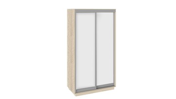 Шкаф 2-х дверный Румер, цвет Дуб Сонома, Белый снег СШК 1.120.60-11.11 в Вологде