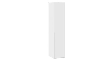 Шкаф для белья Порто (580) СМ-393.07.001 (Белый жемчуг/Белый софт) в Вологде