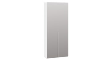 Шкаф с 2 зеркальными дверями Порто (366) СМ-393.07.224 (Белый жемчуг/Белый жемчуг) в Вологде