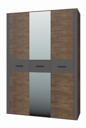 Шкаф трехдверный Куба ШР-3 (С зеркалом) в Вологде - изображение